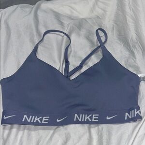 Brand New Nike Blue-Purple Logo Sports Bralette